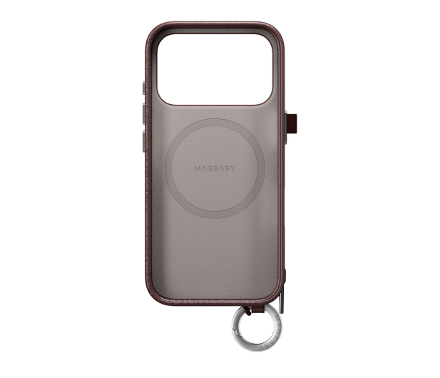 MAGEASY Pouch M do iPhone 17 Pro (Burgundy/Burgundy ) - 1416045 - zdjęcie 3